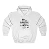 Know Your History...White Unisex Hooded Sweatshirt