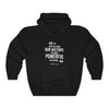 Know Your History...Black Unisex Hooded Sweatshirt