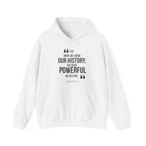 Unisex Hooded Sweatshirt - Know Your History...