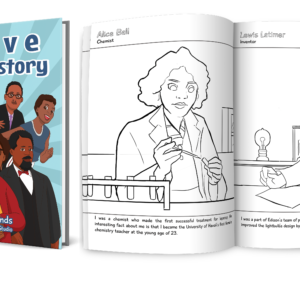 I Love Black History Coloring Book